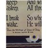 Image 3 : 1926 Buzza Motto A Child's Prayer at Night.
