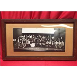 Framed Photo 1948 Templetonions Band