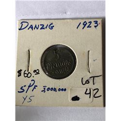 Rare 1914 Netherlands East Cent in Good Grade