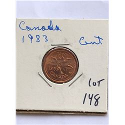 1983 Canada 1 Cent MS High Grade