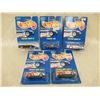 Image 1 : 5 Hot Wheels Blue Cards