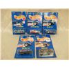 Image 1 : 5 Hot Wheels Blue Cards