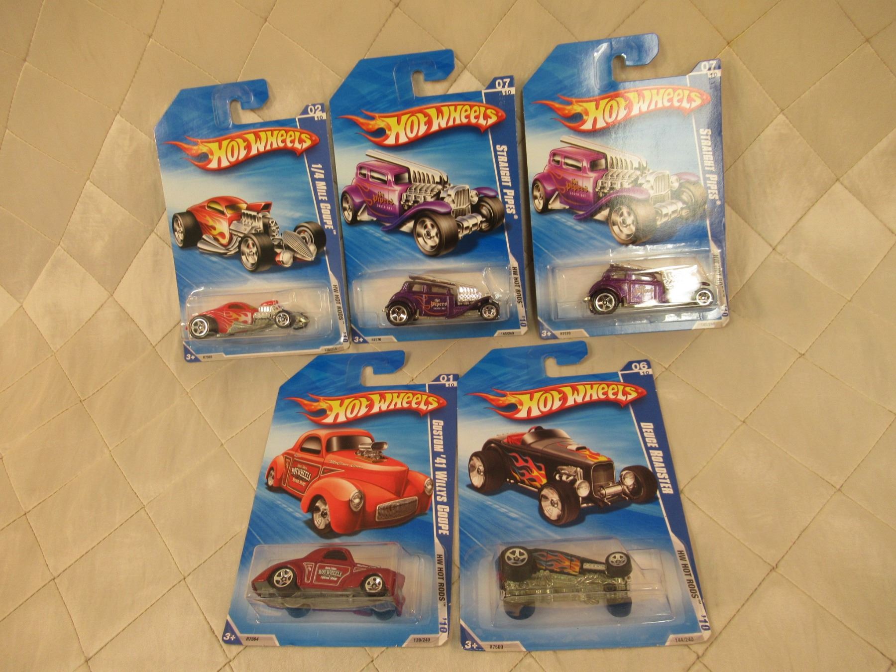 5 Hot Wheels Hot Rods