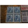 Image 2 : 3 x Canada Stamp Blocks, 1920 & 30s era