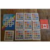 Image 1 : Canada 17 and 42 cent stamp blocks