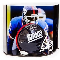 Lawrence Taylor Signed LE Giants Full-Size Authentic Pro-Line Helmet Inscribed "2X SB Champs"  "HOF 