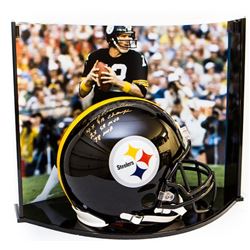 Terry Bradshaw Signed LE Steelers Full-Size Authentic Pro-Line Helmet Inscribed "4x SB Champs," "2x 