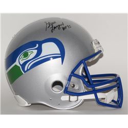 Steve Largent Signed LE Seahawks Full-Size Authentic On-Field Helmet Inscribed "HOF '95" (Steiner CO