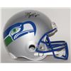 Image 1 : Steve Largent Signed LE Seahawks Full-Size Authentic On-Field Helmet Inscribed "HOF '95" (Steiner CO
