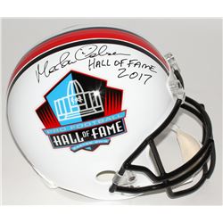 Morten Andersen Signed Hall of Fame Commemorative Full-Size Helmet Inscribed "Hall of Fame 2017" (Ra