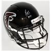 Image 1 : Vic Beasley Signed Falcons Full-Size Speed Helmet (JSA COA)