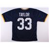 Image 1 : Jason Taylor Signed Akron Zips Jersey (JSA COA)