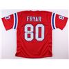 Image 1 : Irving Fryar Signed Patriots Jersey Inscribed "5x Pro Bowl" (JSA COA)