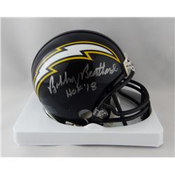 Bobby Beathard Signed Chargers Mini Helmet Inscribed "HOF '18" (Beckett COA)