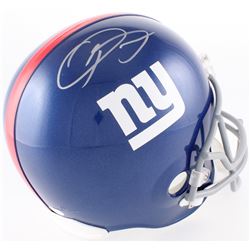 Odell Beckham Jr Signed Giants Full-Size Helmet (JSA COA)