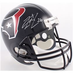 Lamar Miller Signed Texans Full-Size Helmet (JSA COA)
