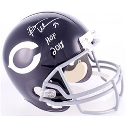 Brian Urlacher Signed Bears Full-Size Helmet With Inscribed "HOF 2018" (JSA COA)