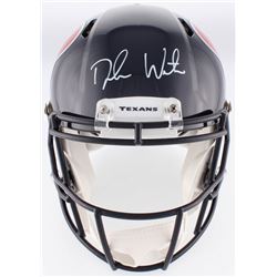 Deshaun Watson Signed Texans Authentic On-Field Full-Size Speed Helmet (Beckett COA  Watson Hologram