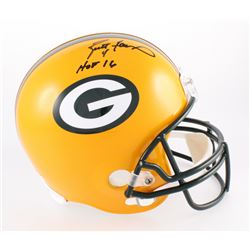 Brett Favre Signed Packers Full-Size Helmet Inscribed "HOF 16" (JSA COA)