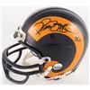 Image 1 : Jerome Bettis Signed Rams Mini Helmet (JSA COA)