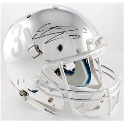 Calvin Ridley Signed Alabama Crimson Tide Full-Size Custom Chrome Helmet (Radtke COA  Ridley Hologra
