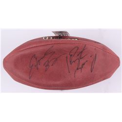 Peyton Manning  Edgerrin James Signed NFL Football (Beckett COA)