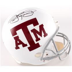 Johnny Manziel Signed Texas AM Aggies Full-Size Helmet (JSA COA)
