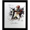 Image 1 : Jim Brown Signed Browns 20x24 Custom Framed Photo Display Inscribed "HOF 71" (Fanatics)
