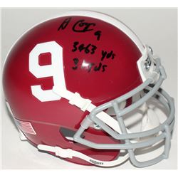 Amari Cooper Signed Alabama Crimson Tide Mini-Helmet Inscribed "3463 YDs"  "31TDs" (Radtke COA)