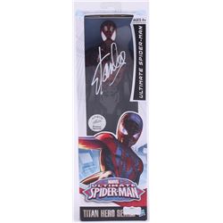 Stan Lee Signed "Spider-Man" Ultimate Spider-Man Marvel Titan Hero Series Figure (Radtke Hologram  L