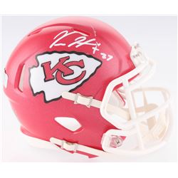 Kareem Hunt Signed Chiefs Speed Mini-Helmet (Radtke COA)