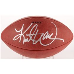 Kurt Warner Signed "The Duke" Official Rams NFL Game Ball (Radtke COA  Warner Hologram)