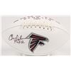 Image 1 : Chris Doleman Signed Falcons Logo Football Inscribed "HOF 12" (Radtke COA)