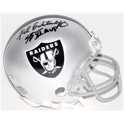 Fred Biletnikoff Signed Raiders Mini Helmet Inscribed "SB XI MVP" (Radtke COA)