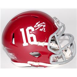 Eddie Lacy Signed Alabama Crimson Tide Mini Speed Helmet (Radtke COA)