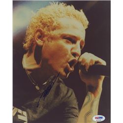 Chester Bennington Signed 8x10 Photo (PSA COA)