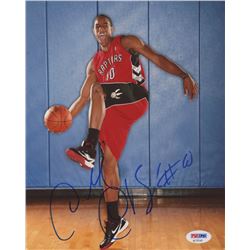 DeMar DeRozan Signed Raptors 8x10 Photo (PSA COA)