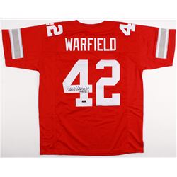 Paul Warfield Signed Ohio State Buckeyes Jersey Inscribed "HOF 83" (Radtke COA)
