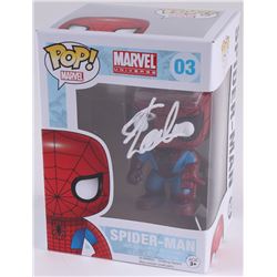 Stan Lee Signed "Spider-Man" #03 Marvel Funko Pop Bobble-Head Vinyl Figure (Radtke COA)