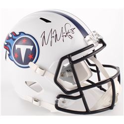 Marcus Mariota Signed Titans Full-Size Speed Helmet (Mariota Hologram)