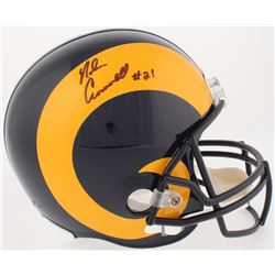 Nolan Cromwell Signed Rams Full-Size Throwback Helmet (Radtke COA)