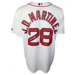 J.D. Martinez Signed Red Sox Jersey (Steiner COA)