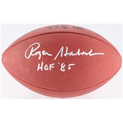 Roger Staubach Signed NFL Football Inscribed "HOF '85" (JSA COA)