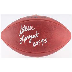 Steve Largent Signed Signed Official NFL Game Ball Inscribed "HOF '95" (JSA COA)