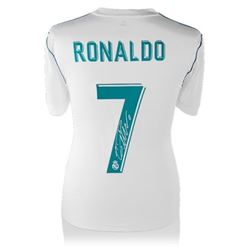 Cristiano Ronaldo Signed Real Madrid Shirt (Icon Sports COA)