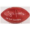 Image 1 : Clay Matthews III Signed Official NFL Game Ball Inscribed "SB XLV Champs" (Mathews Hologram)