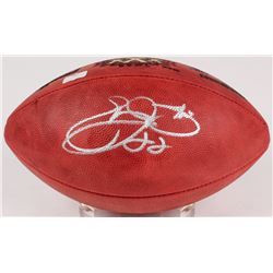 Emmit Smith Signed Official Super Bowl XXXVII Logo Football (Radtke COA  Smith Hologram)