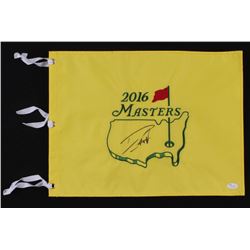 Danny Willett Signed 2016 Masters Tournament Pin Flag (JSA COA)