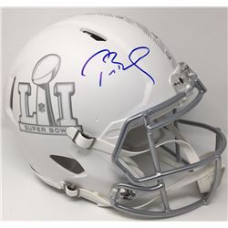 Tom Brady Signed Super Bowl 51 Limited Edition Custom Matte White ICE Authentic On-Field Speed Helme