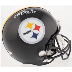Mel Blount Signed Pittsburgh Steelers Full-Size Helmet Inscribed "HOF 89" (Radtke COA)